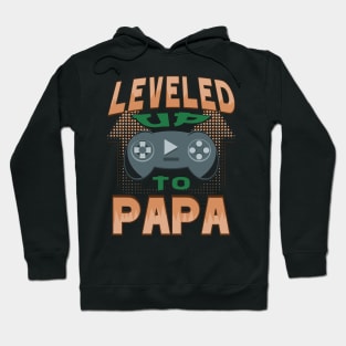 Leveled Up To Papa Gaming Console Hoodie